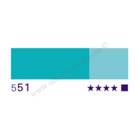 Schmincke HKS Designers' Gouache No:551 Turquoise Bluish 20 ml Tüp Guaj Boya