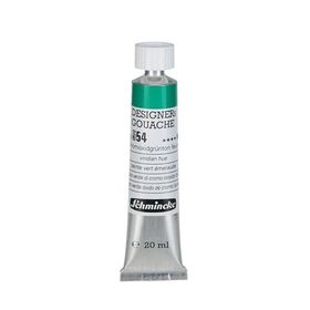 Schmincke HKS Designers' Gouache No:554 Chromium Oxide Green Brilliant 20 ML Tüp Guaj Boya