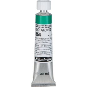 Schmincke HKS Designers' Gouache No:554 Chromium Oxide Green Brilliant 20 ML Tüp Guaj Boya