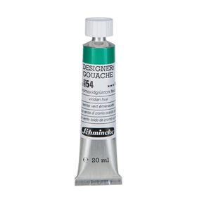 Schmincke HKS Designers' Gouache No:554 Chromium Oxide Green Brilliant 20 ml Tüp Guaj Boya
