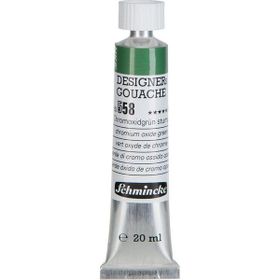 Schmincke HKS Designers' Gouache No:558 Chromium Oxide Green 20 ML Tüp Guaj Boya