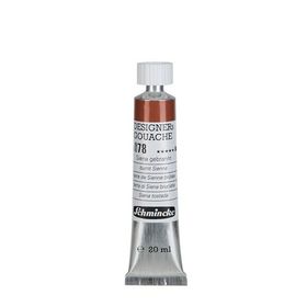 Schmincke HKS Designers' Gouache No:678 Burnt Sienna 20 ML Tüp Guaj Boya