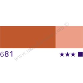 Schmincke Hks Designers' Gouache No:681 Burnt Yellow Ochre 20 ML Tüp Guaj Boya