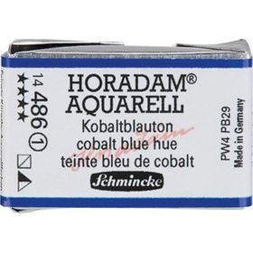 Schmincke Horadam 486 Cobalt Blue Hue Tam Tablet Sulu Boya