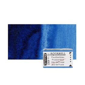 Schmincke Horadam 492 Prussian Blue Tam Tablet Sulu Boya