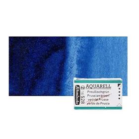 Schmincke Horadam 528 Prussian Green Tam Tablet Sulu Boya