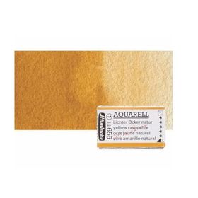 Schmincke Horadam 656 Yellow Raw Ochre Tam Tablet Sulu Boya
