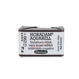 Schmincke Horadam 662 Sepia Brown Reddish Tam Tablet Sulu Boya