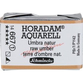Schmincke Horadam 667 Raw Umber Tam Tablet Sulu Boya