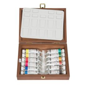 Schmincke Horadam Ahşap Kutu Artist 12x15 ml Sulu Boya Seti