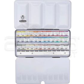 Schmincke Horadam Aquarell 36 Renk 1 2 Tablet + 12 Tablet Yeri Kod:74 436 Sulu Boya Seti