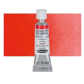 Schmincke Horadam Aquarell 5 ml Vermilion Tüp Sulu Boya
