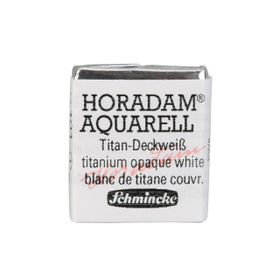 Schmincke Horadam Aquarell Artist Titanium-Opaque White 1/2 Tablet Sulu Boya