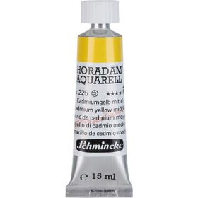 Schmincke Horadam Aquarell No:225 Cadmium Yellow Middle Seri 3 15 ml Tüp Sulu Boya