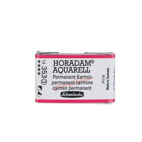 Schmincke Horadam Aquarell S.3 Tam Tablet 353 Permanent Carmine Sulu Boya