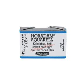 Schmincke Horadam Aquarell S.4 487 Cobalt Blue Light Tam Tablet Sulu Boya