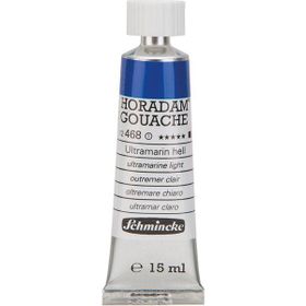 Schmincke Horadam Gouache 468 Ultramarine Light Artist Seri 1 15 ml Guaj Boya