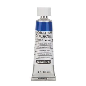 Schmincke Horadam Gouache 468 Ultramarine Light Artist Seri 1 15 ml Guaj Boya
