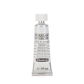 Schmincke Horadam Gouache No:102 Titanium White Artist Seri 1 15 ml Guaj Boya