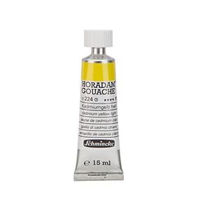 Schmincke Horadam Gouache No:224 Cadmium Yellow Light Artist Seri 3 15 ml Guaj Boya