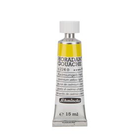 Schmincke Horadam Gouache No:224 Cadmium Yellow Light Artist Seri 3 15 ml Guaj Boya