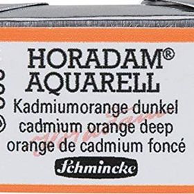 Schmincke Horadam Seri 3 Tam Tablet 228 Cadmium Orange Deep Sulu Boya