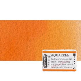 Schmincke Horadam Seri 3 Tam Tablet 228 Cadmium Orange Deep Sulu Boya