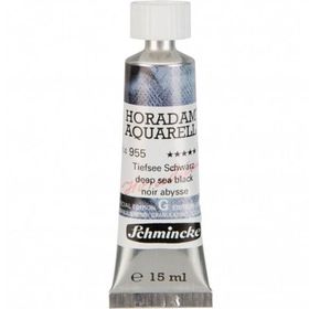 Schmincke Horadam Supegranulation 955 Deep Sea Black 15 ml Sulu Boya