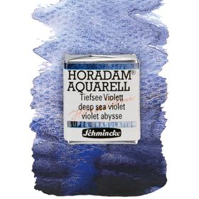 Schmincke Horadam Supergranulation Deep Sea Violet 1/2 Tablet Sulu Boya
