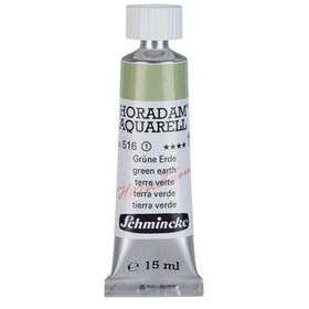 Schmincke Horadam Tüp Seri 1 No:516 Green Earth 15 ml Sulu Boya