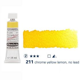 Schmincke Horadam Tüp Seri 2 No:211 Chrome Yellow Lemon No Lead 15 ml Sulu Boya