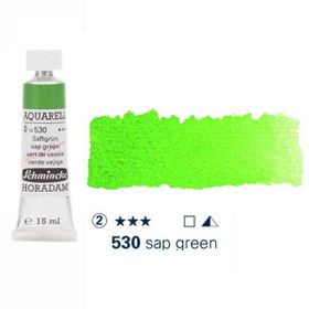 Schmincke Horadam Tüp Seri 2 No:530 Sap Green 15 ml Sulu Boya