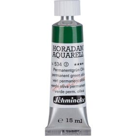 Schmincke Horadam Tüp Seri 2 No:534 Permanent Green Olive 15 ml Sulu Boya