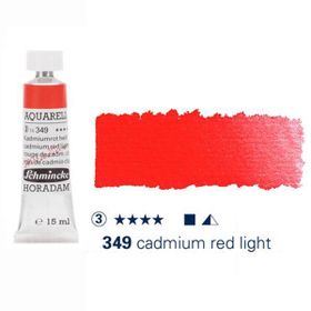 Schmincke Horadam Tüp Seri 3 No:349 Cadmium Red Light 15 ml Sulu Boya