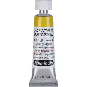 Schmincke Horadam Tüp Seri 3 No:537 Transparent Green Gold 15 ml Sulu Boya