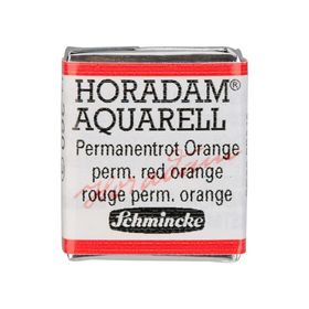 Schmincke Horadam Yarım Tablet Permanent Red Orange Sulu Boya