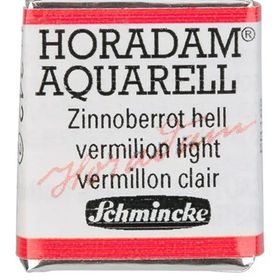 Schmincke Horadam Yarım Tablet Permanent Red Sulu Boya