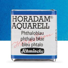 Schmincke Horadam Yarım Tablet Phthalo Blue Sulu Boya