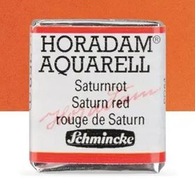 Schmincke Horadam Yarım Tablet Saturn Red Sulu Boya
