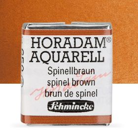 Schmincke Horadam Yarım Tablet Spinel Brown Sulu Boya