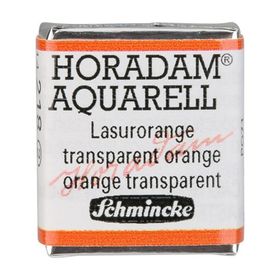 Schmincke Horadam Yarım Tablet Translucent Orange Sulu Boya