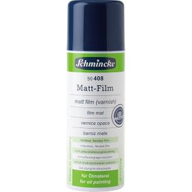 Schmincke Matt Film 50408 300 ml Varnish Yağlı Boya Mat Final Sprey Vernik
