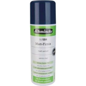Schmincke Matt Varnish Medium 584 300 ml UV Korumalı Mat Sprey Vernik