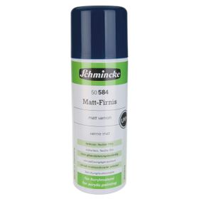 Schmincke Matt Varnish Medium 584 300 ml UV Korumalı Mat Sprey Vernik