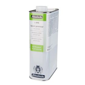 Schmincke Medium 015 1000 ml Linseed Oil Rafine Keten Yağı