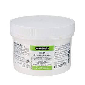 Schmincke Medium 521 250 ml Heavy Body Gel Yoğun Kıvamlı Saten Parlak Jel