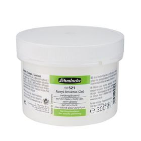 Schmincke Medium 521 250 ml Heavy Body Gel Yoğun Kıvamlı Saten Parlak Jel