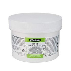 Schmincke Medium 542 250 ml Coarse Model Hamuru Kalın Kıvam Modelling Paste