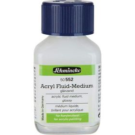 Schmincke Medium 552 60 ml Fluid Medium Glossy Parlak Sıvı Akrilik Medyumu
