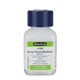 Schmincke Medium 552 60 ml Fluid Medium Glossy Parlak Sıvı Akrilik Medyumu